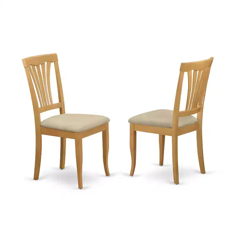 Ensemble de salle à manger - Table ovale avec rallonge et 6 chaises de salle à manger
