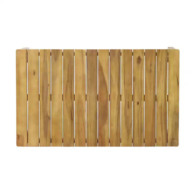 Christopher Knight Home Rossville Ensemble de conversation 4 places d'extérieur en bois d'acacia avec coussins, teck/beige