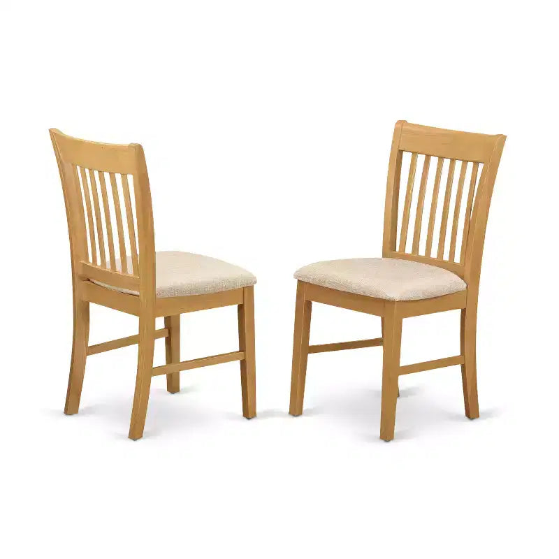 Ensemble de table de cuisine HomeStock Belmont 3 pièces, chêne