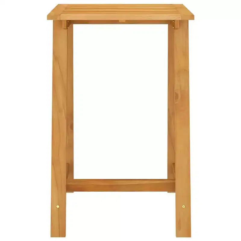 vidaXL Ensemble de bar d'extérieur Bois naturel Bois d'acacia massif Taille unique Durable