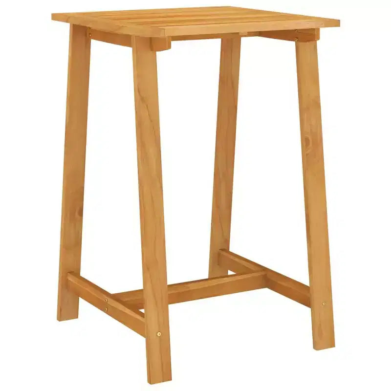 vidaXL Ensemble de bar d'extérieur Bois naturel Bois d'acacia massif Taille unique Durable