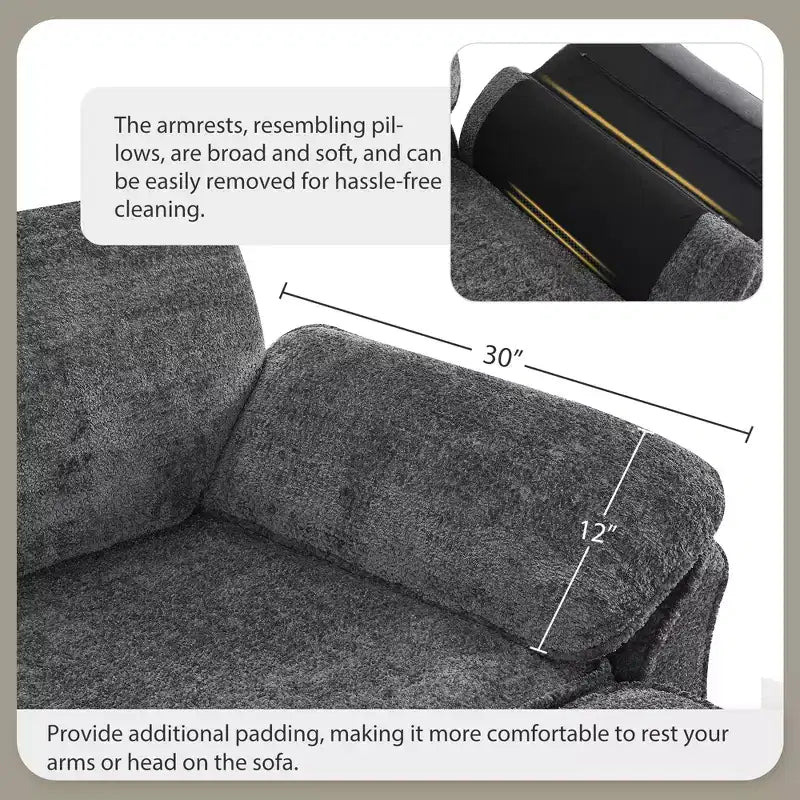 Ensemble de canapé modulaire convertible 4 places, canapé d'angle rembourré, méridienne profonde avec pouf pour salon, bureau, appartement