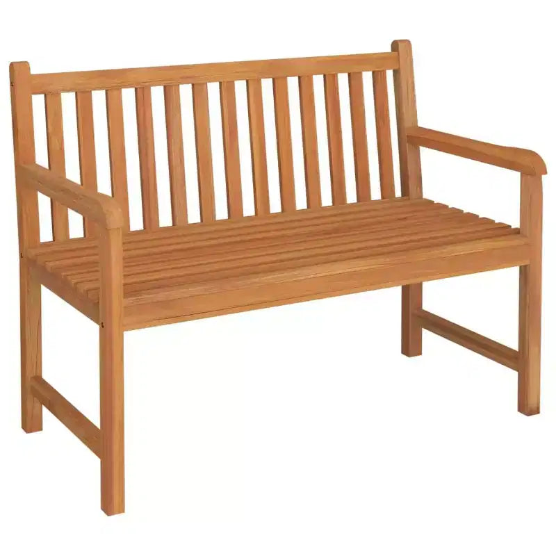 vidaXL Ensemble de Repas de Jardin Teck Naturel Teck Massif Taille Unique Durable