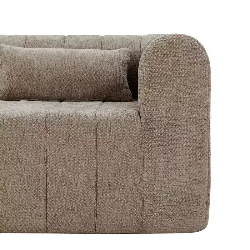 Christopher Knight Home Ahearn Canapé sectionnel modulable 4 pièces 145,5 po à compression complète
