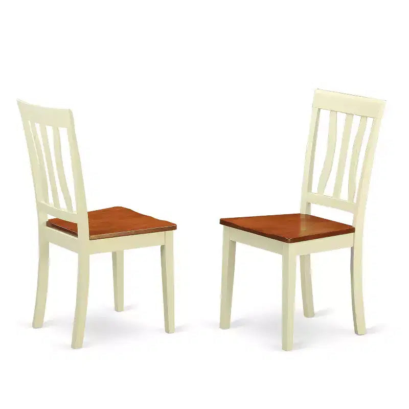 Ensemble de salle à manger rond pour cuisine - Table de 42 pouces et 4 chaises - Ensemble de table de salle à manger
