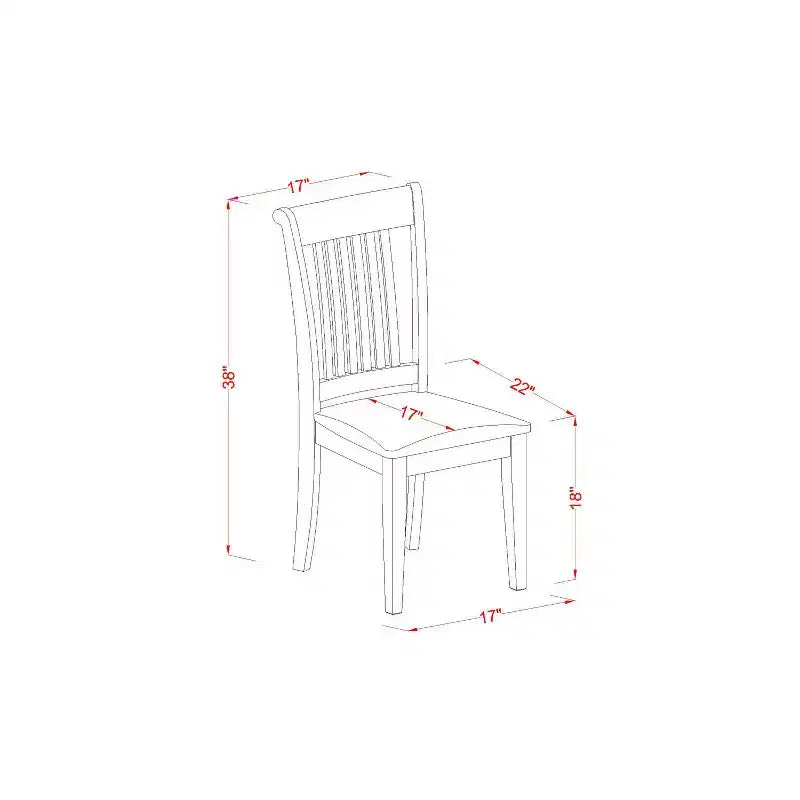 Ensemble table à manger et chaises Nordic Kitchen - Table extensible et 6 chaises de salle à manger
