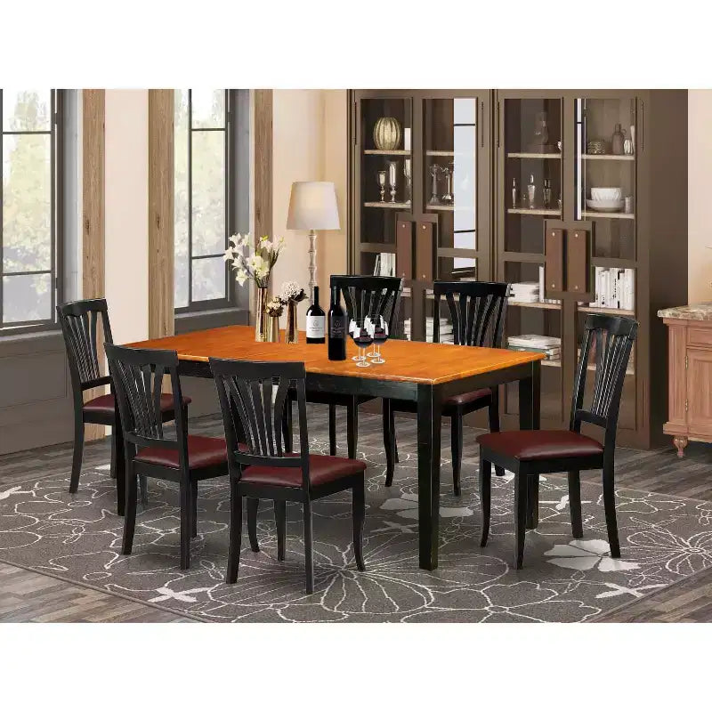 Ensemble Table à Manger Victorienne - Table de Cuisine & Chaises - Design Élégant