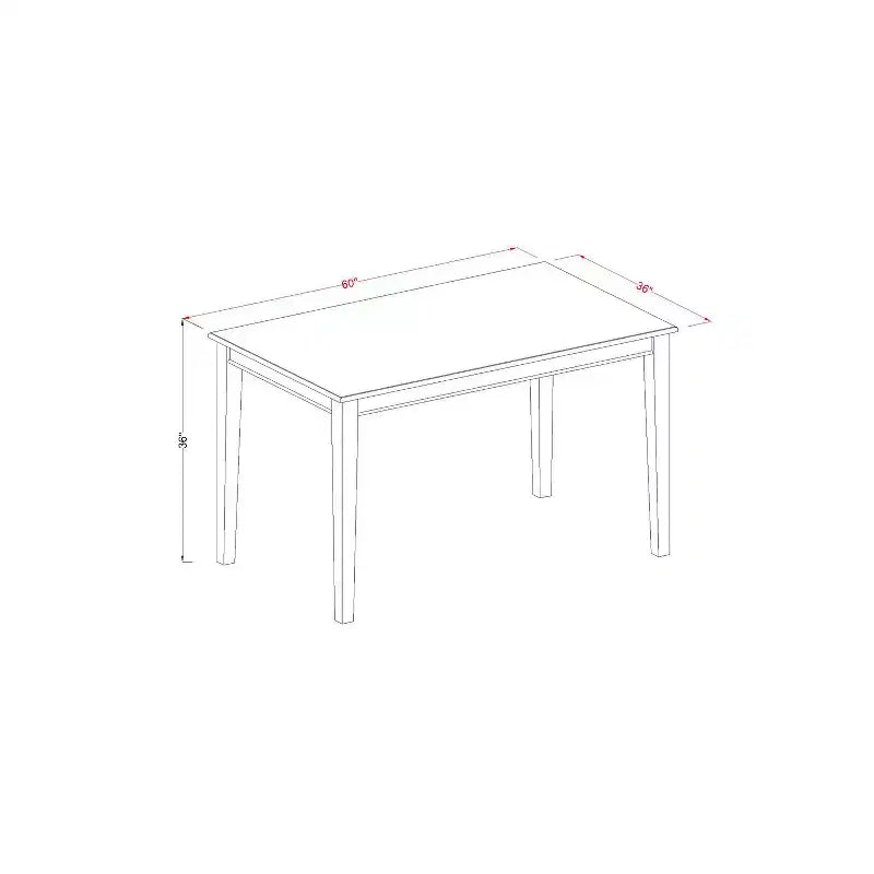 Ensemble Table et Chaises Hautes - Table de Salle à Manger et Tabourets de Bar - Table et Chaises Modernes en Bois