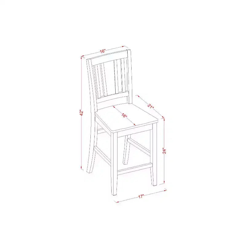 Ensemble Table et Chaises Hautes - Table de Salle à Manger et Tabourets de Bar - Table et Chaises Modernes en Bois