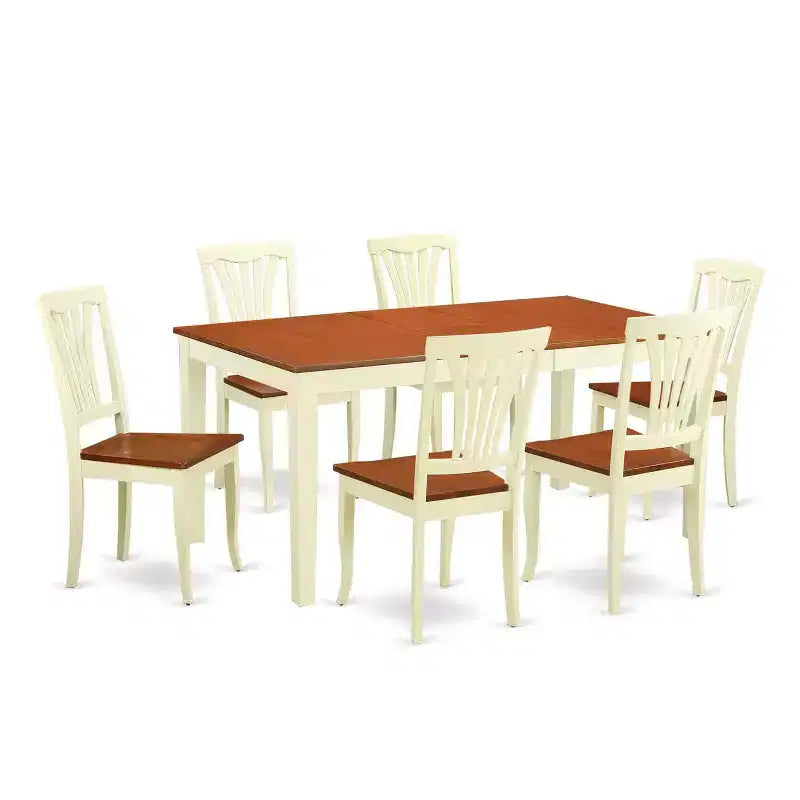 Rococo Dining Table Set - Kitchen Table & Chairs - Elegant Design