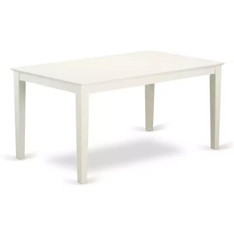 Ensemble de salle à manger rectangulaire 5 pièces - Table de 60 pouces et 4 chaises - Style ferme moderne