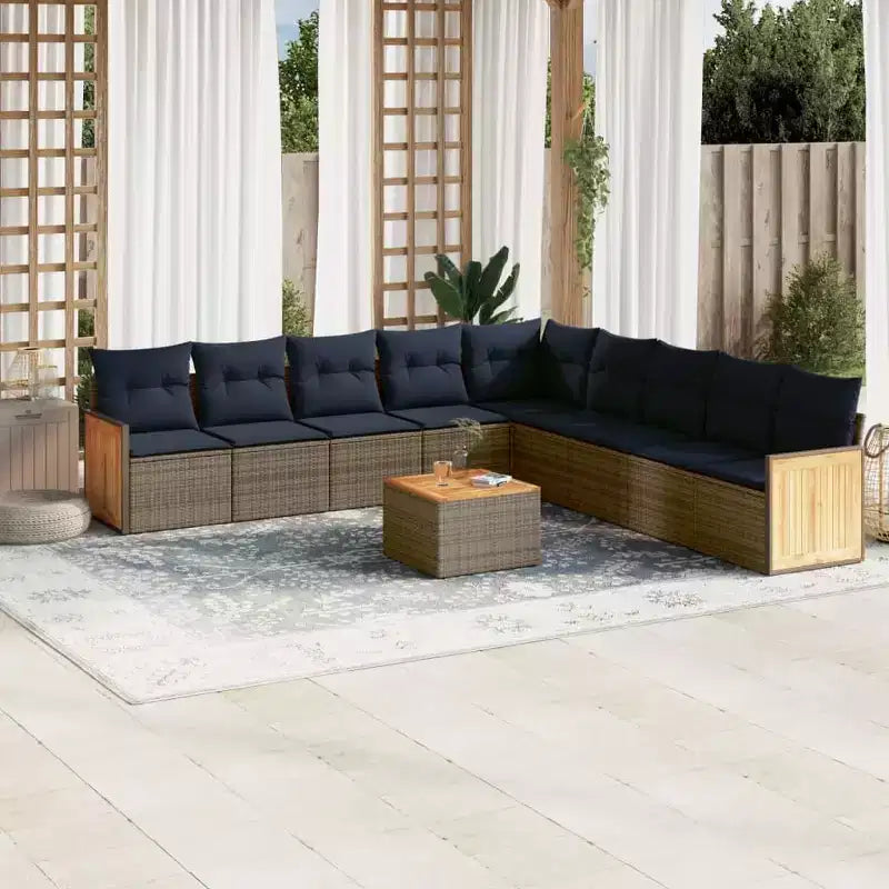 vidaXL Salon de jardin