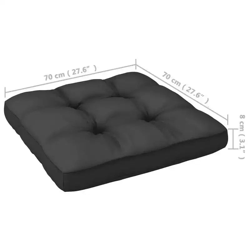 vidaXL Ensemble de meubles de patio 5 pièces canapé sectionnel extérieur bois de pin massif
