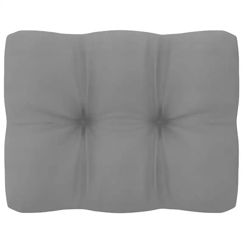 vidaXL Salon de jardin 8 pcs avec coussins Bois de pin massif Blanc Oui
