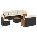vidaXL Modular Outdoor Sofa Set with Cushions in Different Colors