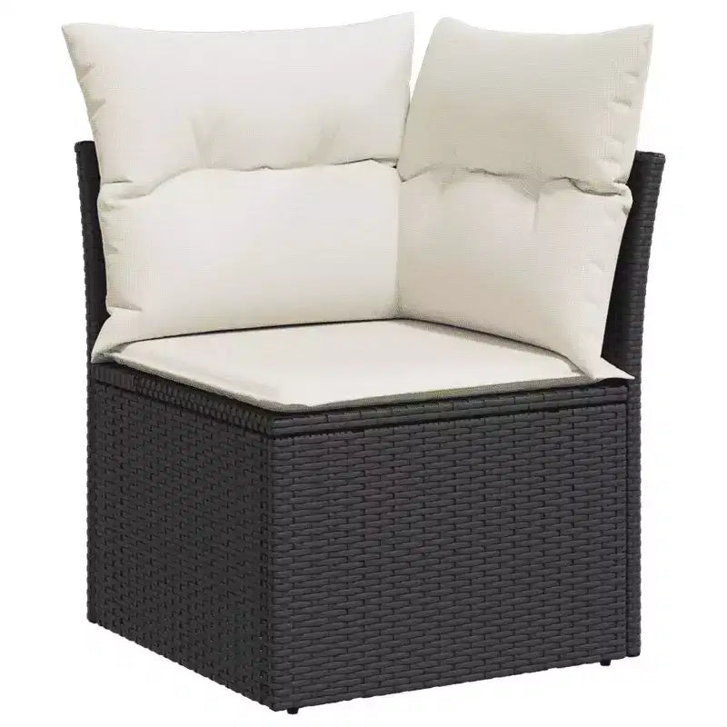 vidaXL Salon de jardin modulable avec coussins de différentes couleurs