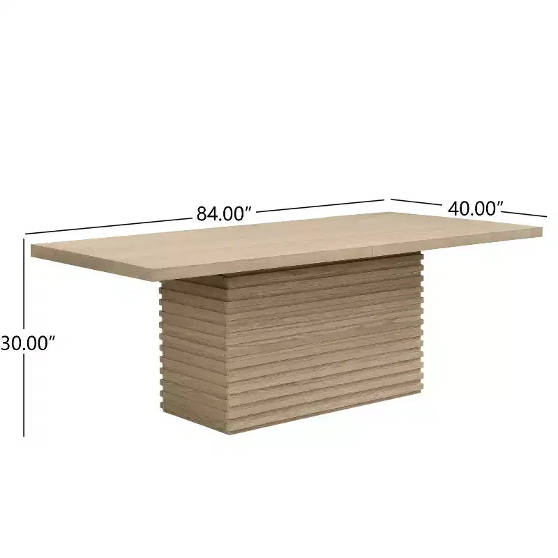 Ensemble de salle à manger moderne 7 pièces Christopher Knight Home Wichai en bois et métal avec chaises pivotantes et table rectangulaire