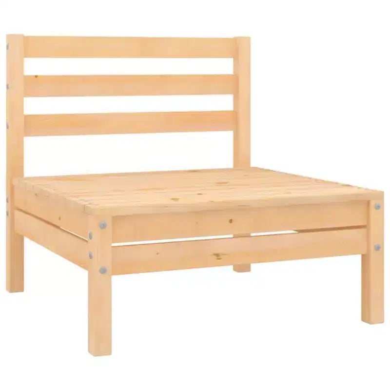 vidaXL Ensemble de mobilier de jardin en pin massif 4 pièces 4 places