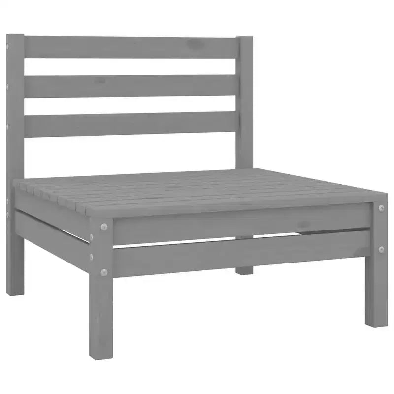 vidaXL Ensemble de mobilier de jardin en pin massif 4 pièces 4 places