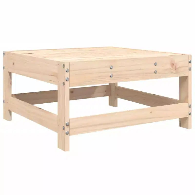 vidaXL Salon de jardin Bois de pin massif, contreplaqué Moyen Modulable