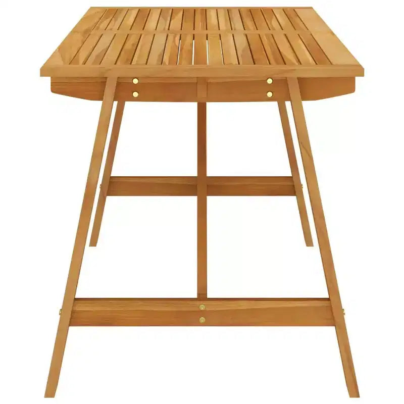 vidaXL Ensemble repas de jardin 5 pcs Noir