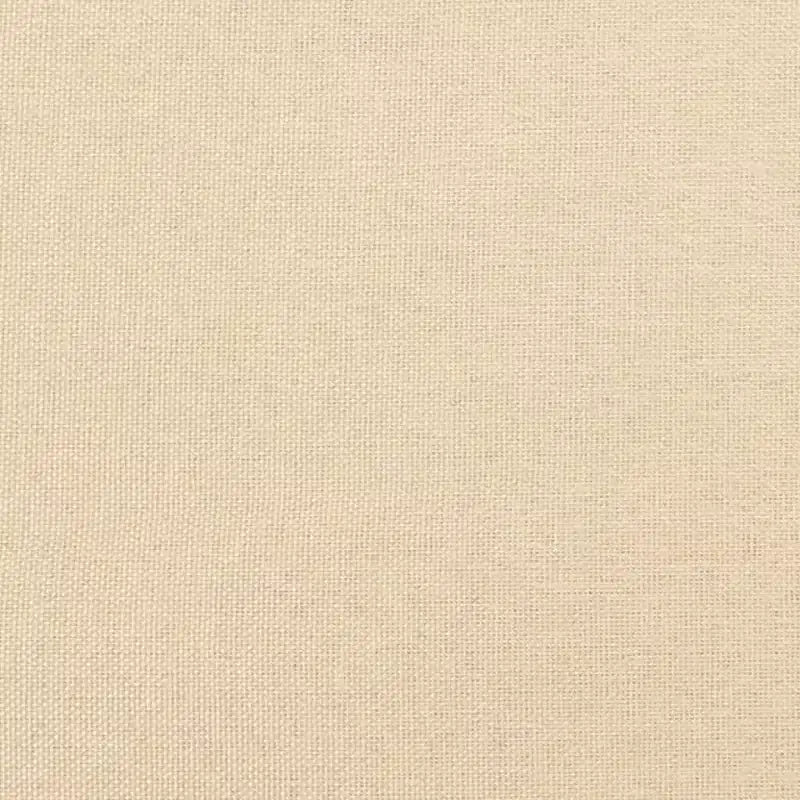 Dining Chair Set of 2, Cream & Brown, Upholstered with Arms