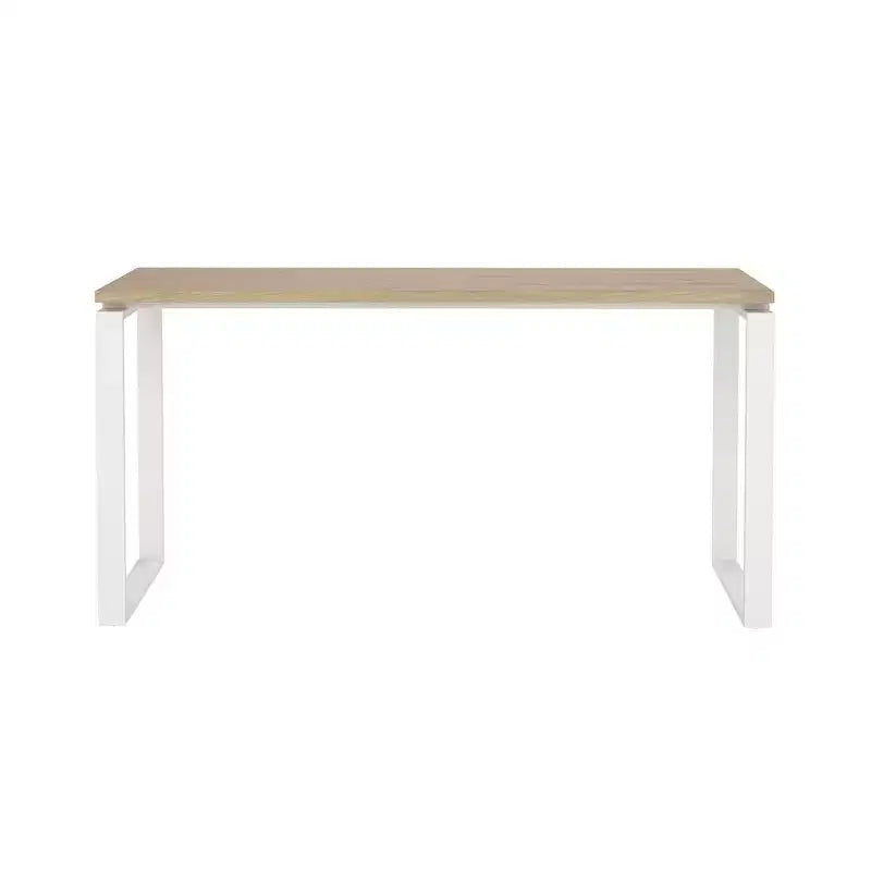 Hickory/Matte Grey, Writing Desk, 59 in., 1-Person