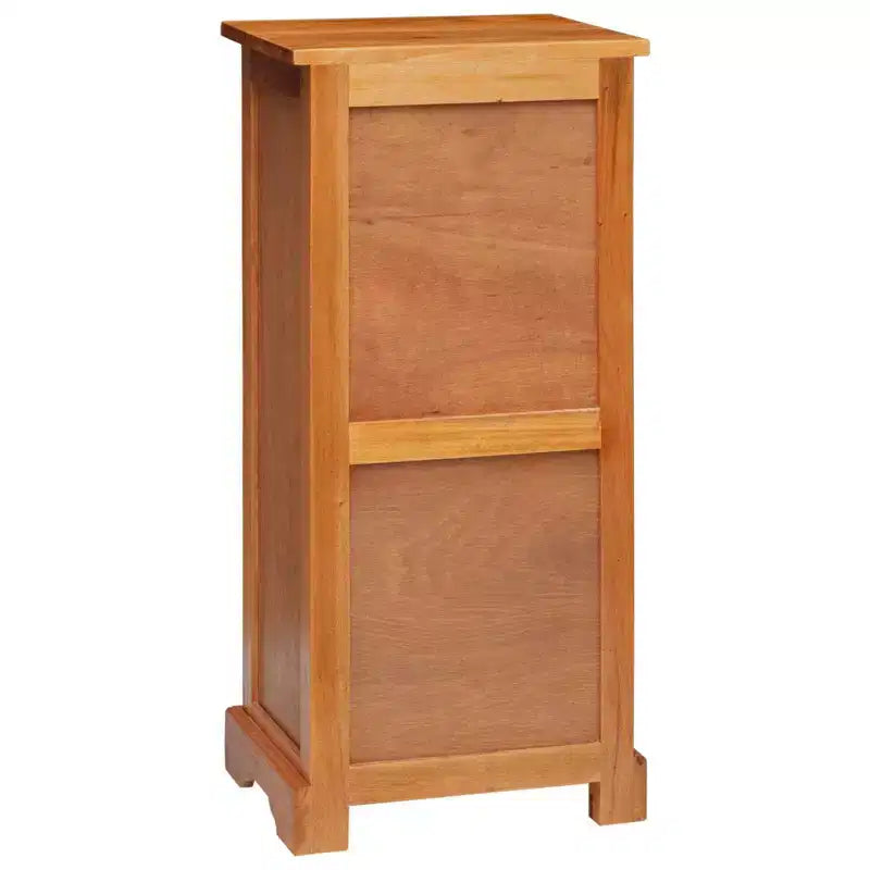 Natural Mahogany 7-Drawer Tall Chest – Rustic Style