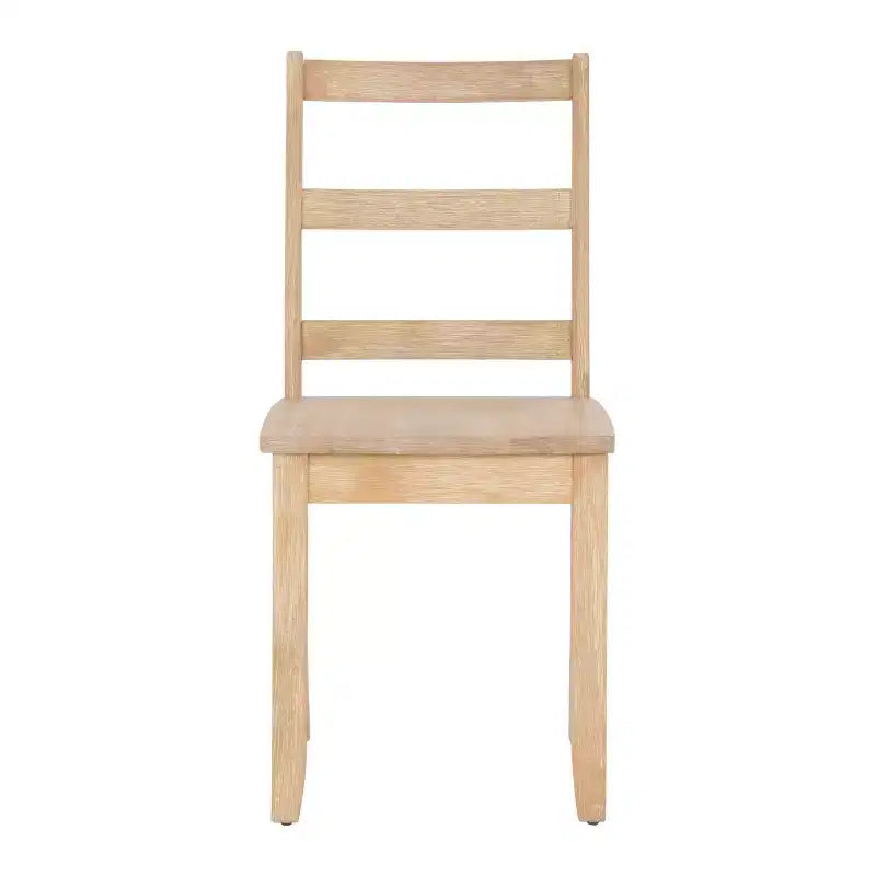 Ensemble de salle à manger pliant 3 pièces en bois massif Alberts avec rangement dissimulé – Linon : design compact et peu encombrant