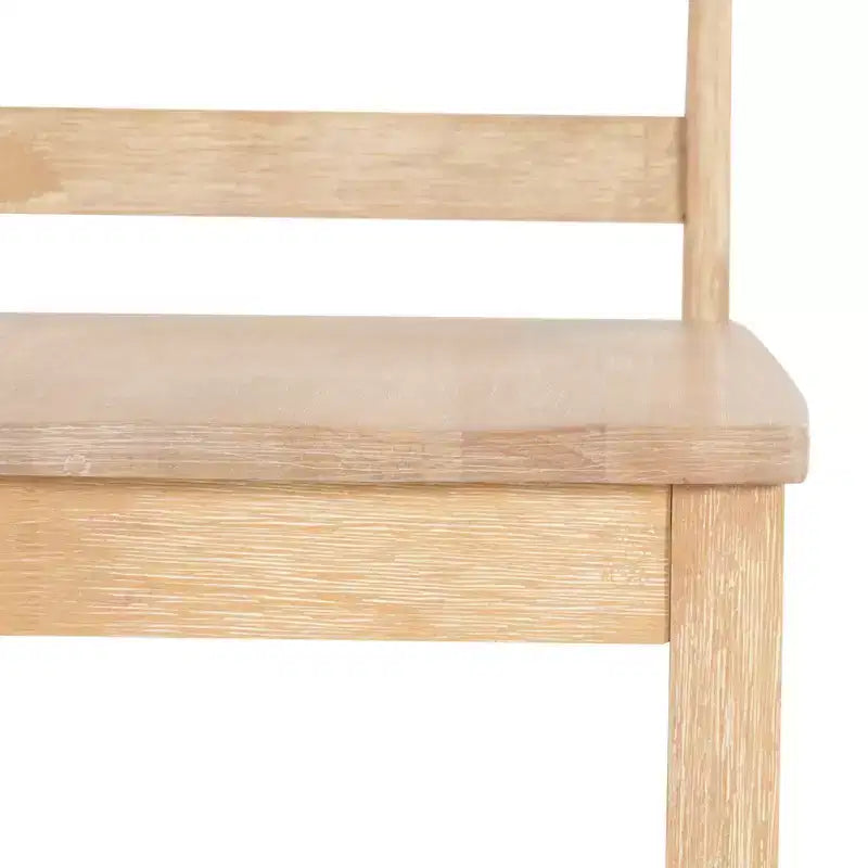 Ensemble de salle à manger pliant 3 pièces en bois massif Alberts avec rangement dissimulé – Linon : design compact et peu encombrant
