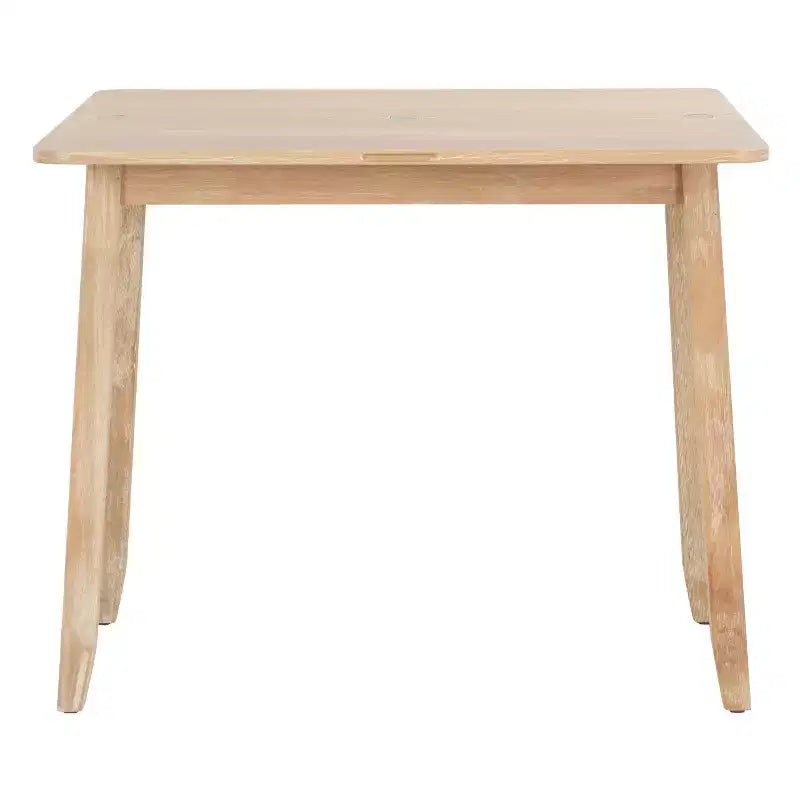 Ensemble de salle à manger pliant 3 pièces en bois massif Alberts avec rangement dissimulé – Linon : design compact et peu encombrant
