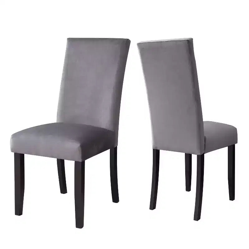 Ensemble de salle à manger 6 pièces Napoli 64 po avec plateau en marbre gris – Steve Silver Co.
