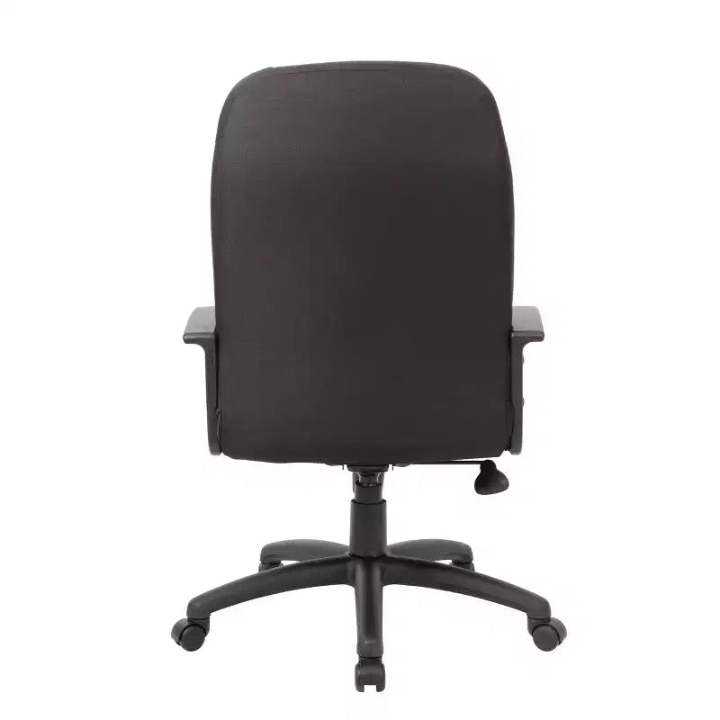 Black Fabric High-Back Manager's Chair, Swivel, for 1 Person