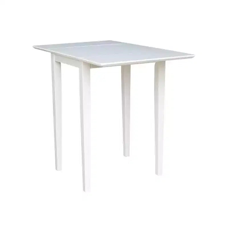 Espresso Drop Leaf Dining Table, Seats 4
