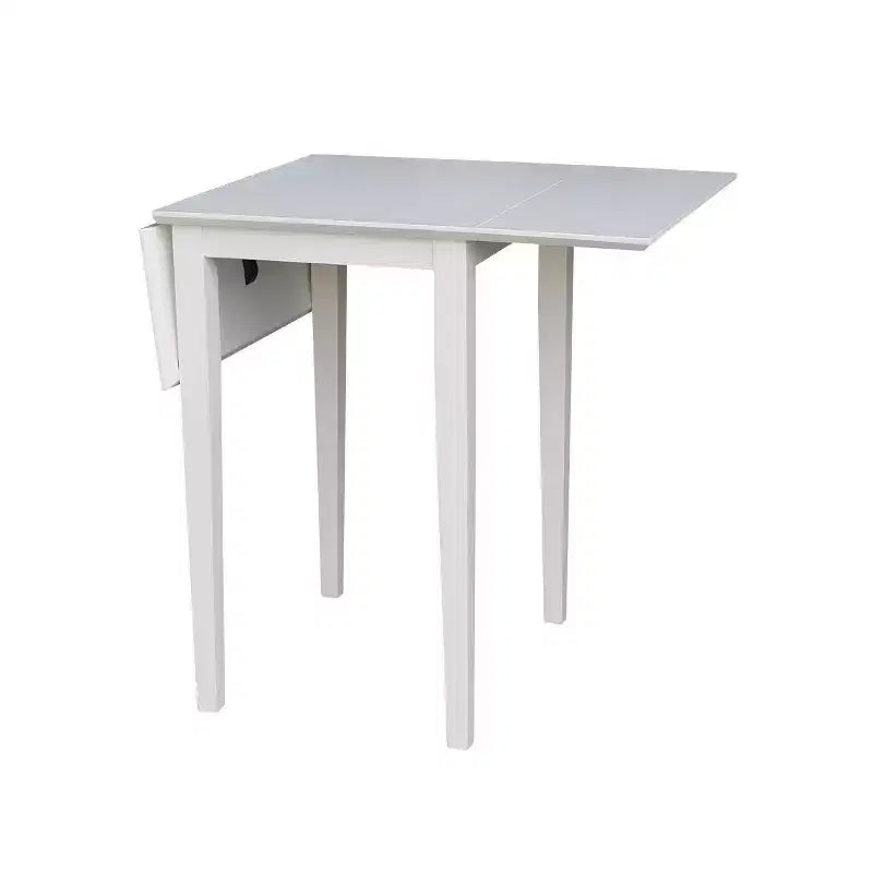 Espresso Drop Leaf Dining Table, Seats 4
