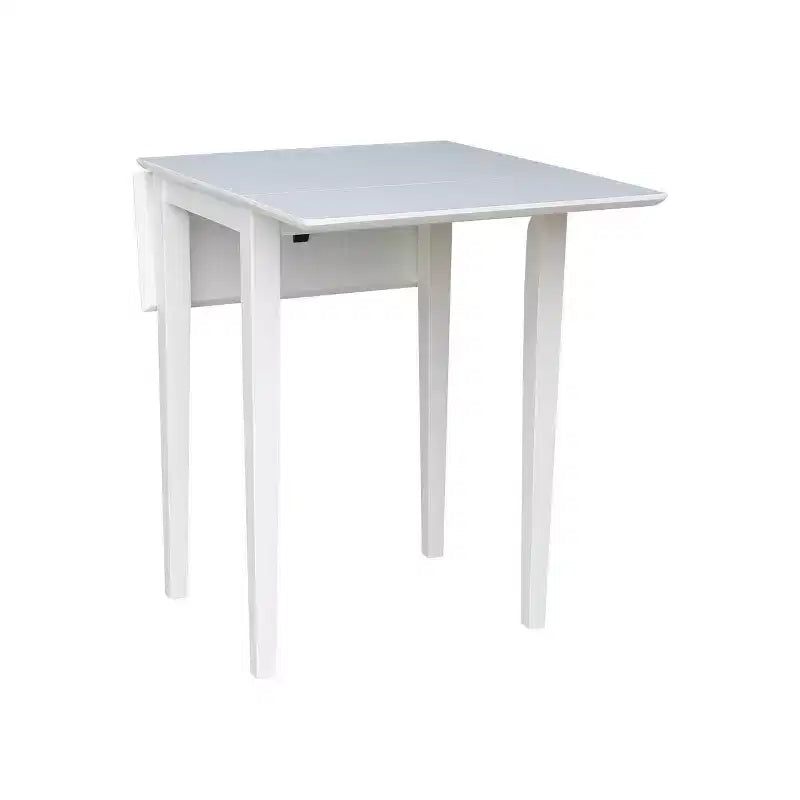 Espresso Drop Leaf Dining Table, Seats 4