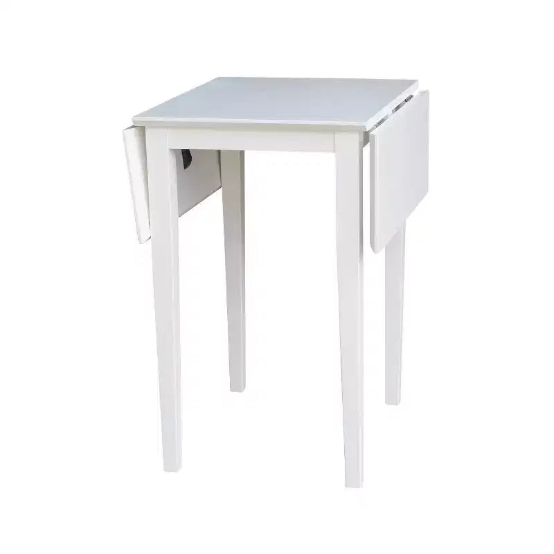 Espresso Drop Leaf Dining Table, Seats 4