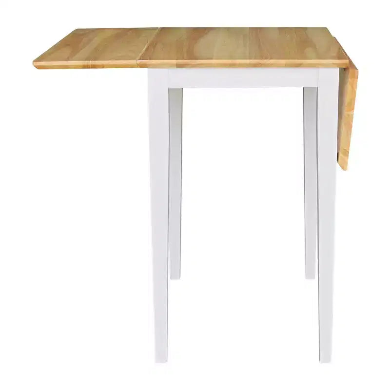 Espresso Drop Leaf Dining Table, Seats 4