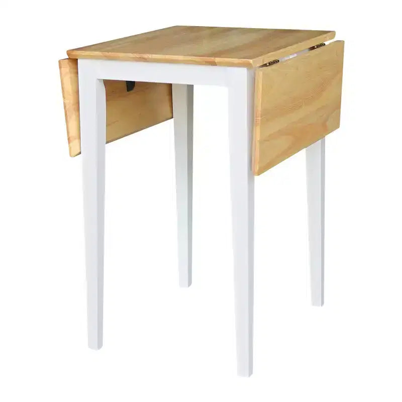 Espresso Drop Leaf Dining Table, Seats 4