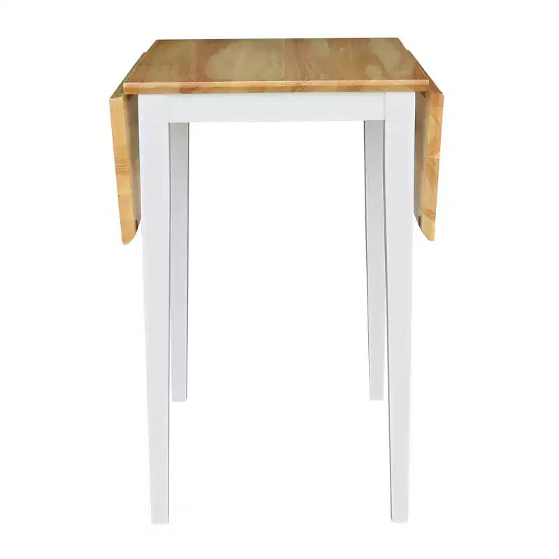 Espresso Drop Leaf Dining Table, Seats 4