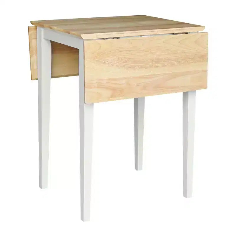 Espresso Drop Leaf Dining Table, Seats 4