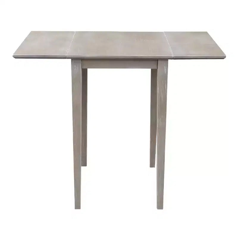 Espresso Drop Leaf Dining Table, Seats 4