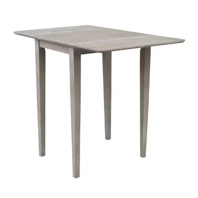 Espresso Drop Leaf Dining Table, Seats 4