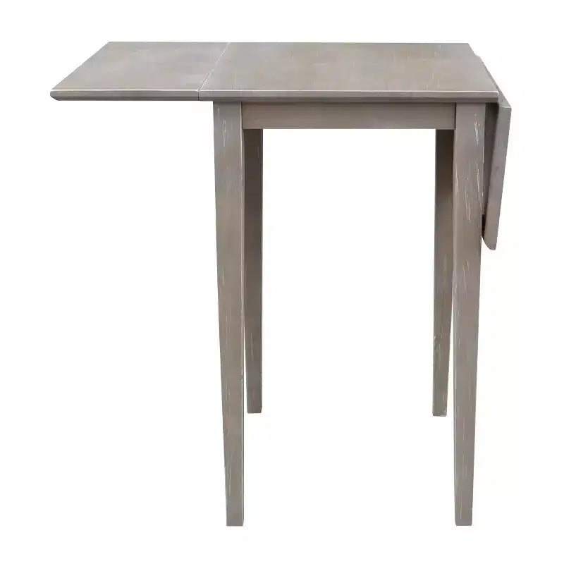 Espresso Drop Leaf Dining Table, Seats 4