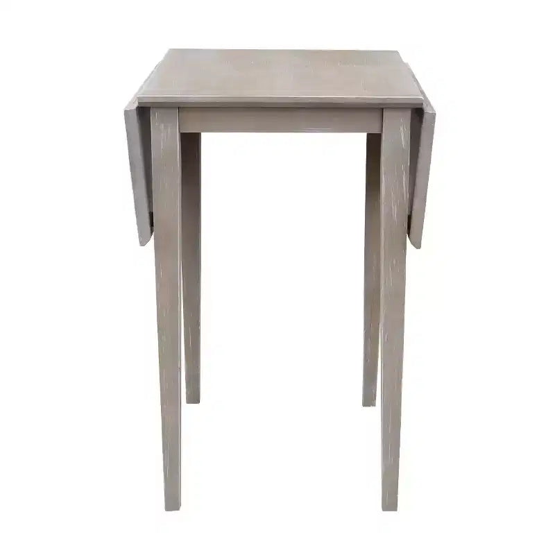 Espresso Drop Leaf Dining Table, Seats 4