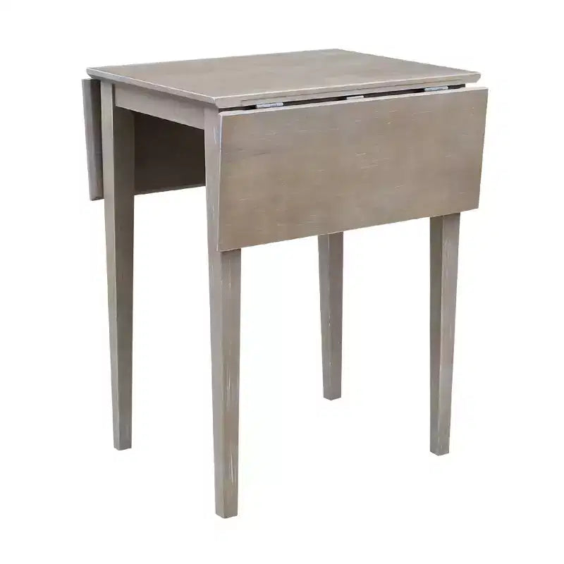 Espresso Drop Leaf Dining Table, Seats 4
