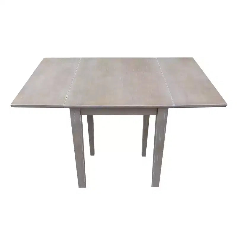 Espresso Drop Leaf Dining Table, Seats 4