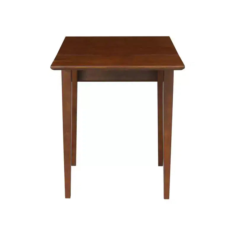 Espresso Drop Leaf Dining Table, Seats 4