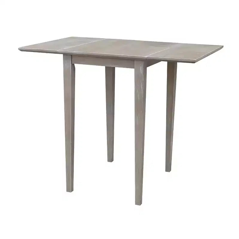 Espresso Drop Leaf Dining Table, Seats 4