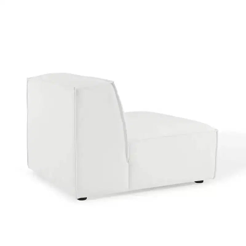 Canapé sectionnel 4 places Restore avec pouf - Modway